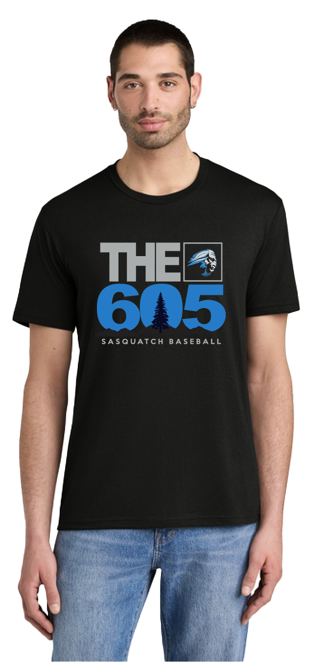 Sasquatch The 605 Logo T-Shirt - Black