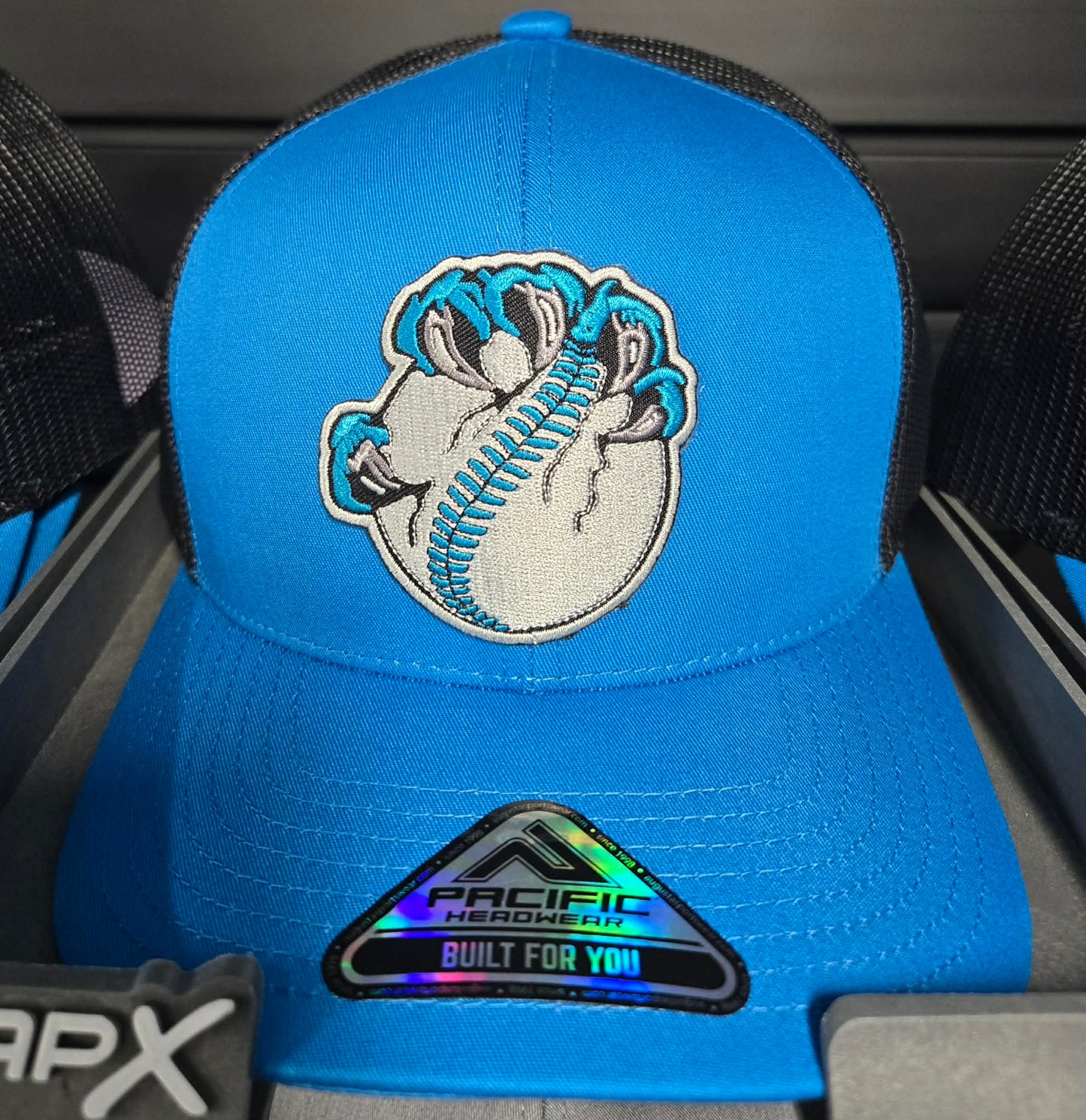 Sasquatch Trucker Hat (Panther Teal/Charcoal/Panther Teal)