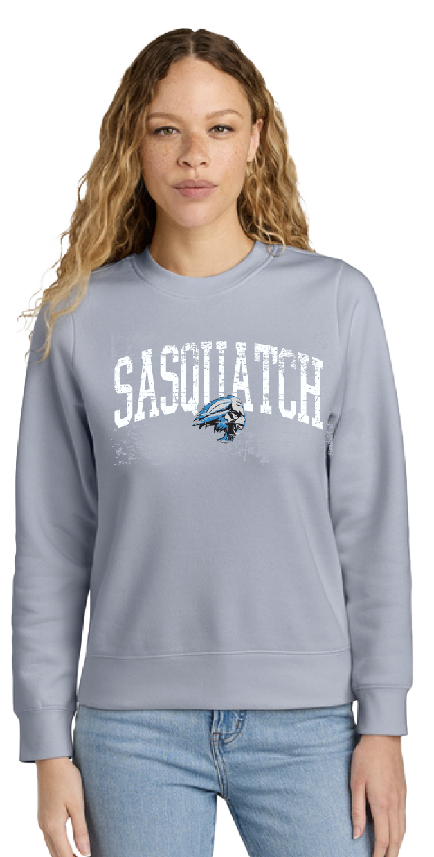 Sasquatch Women's Crew Neck Sweatshirt - Icelandic Purple