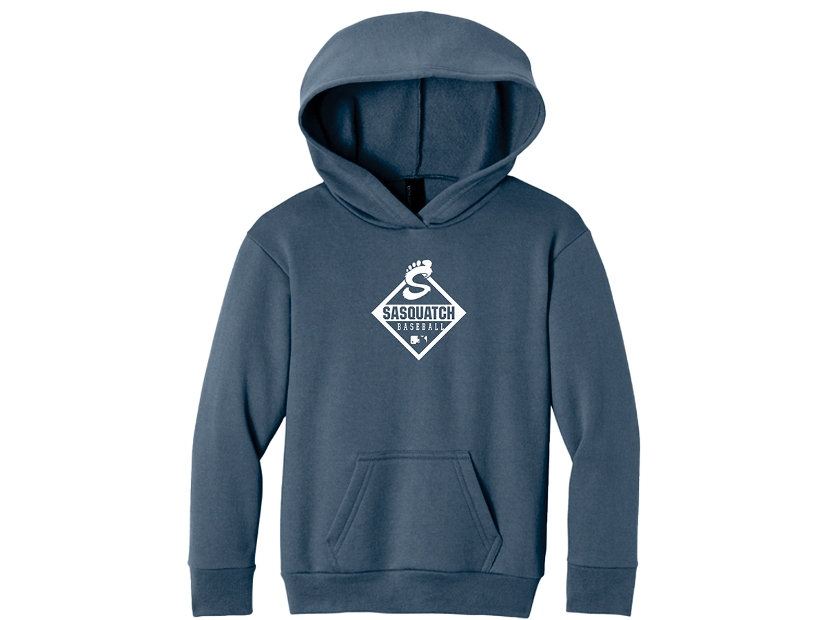 Sasquatch Youth Hoodie - Steel Blue