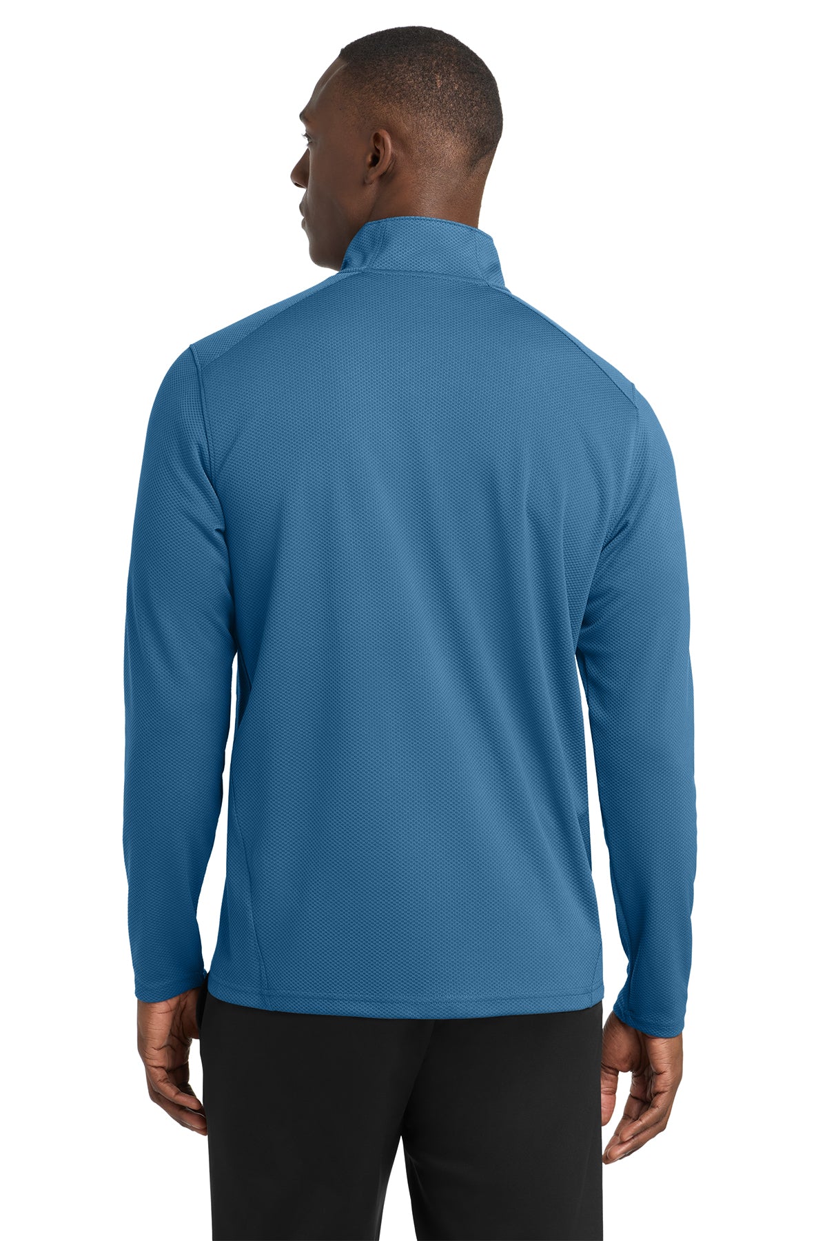 Sasquatch Men's 1/4 Zip Pullover - Dawn Blue