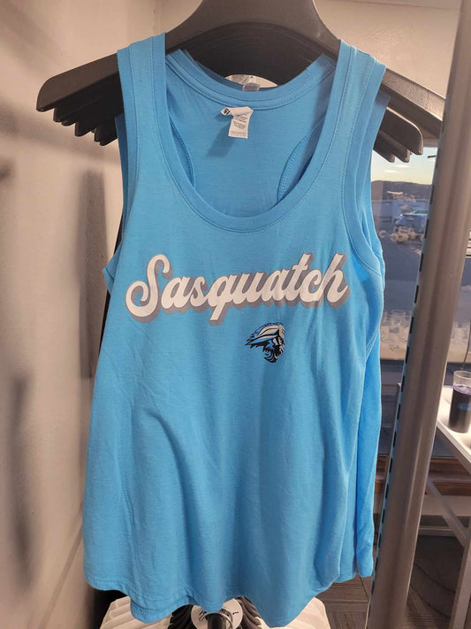 Sasquatch Women's Tank Top - Blue