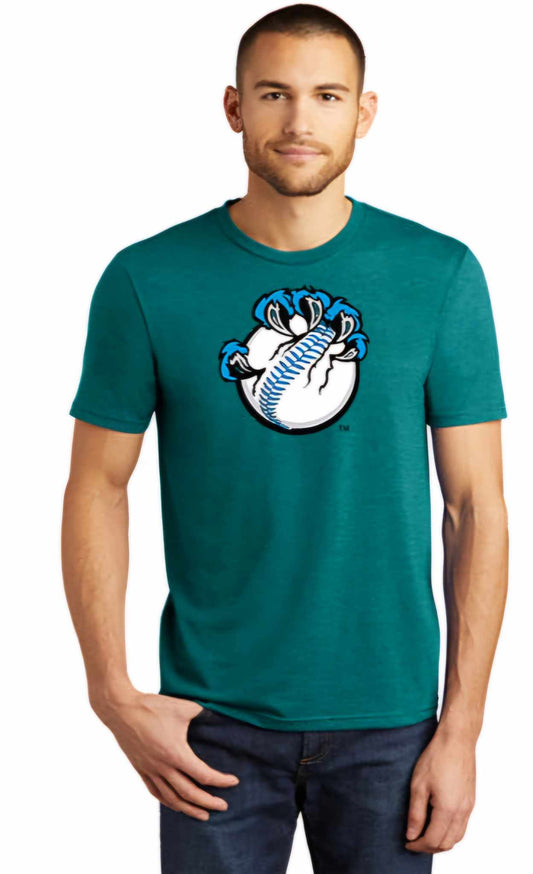 Sasquatch Men's Ball Logo T-Shirt - Heathered Teal
