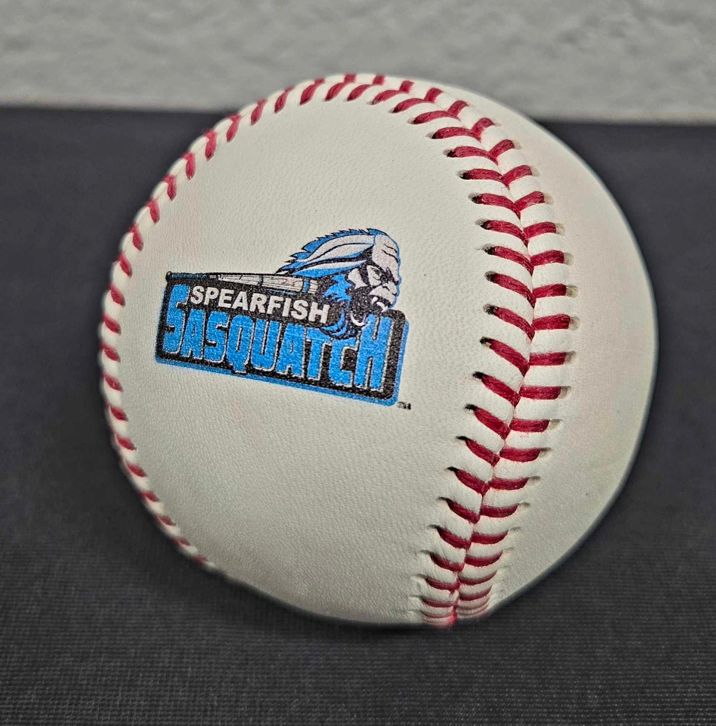 Sasquatch Souvenir Leather Baseball