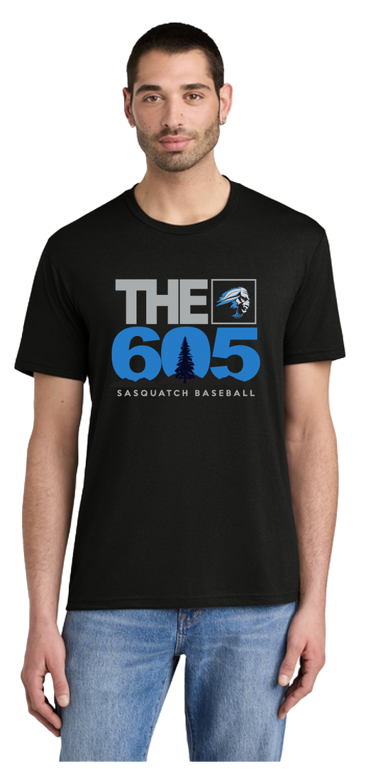 Sasquatch The 605 Logo T-Shirt - Black