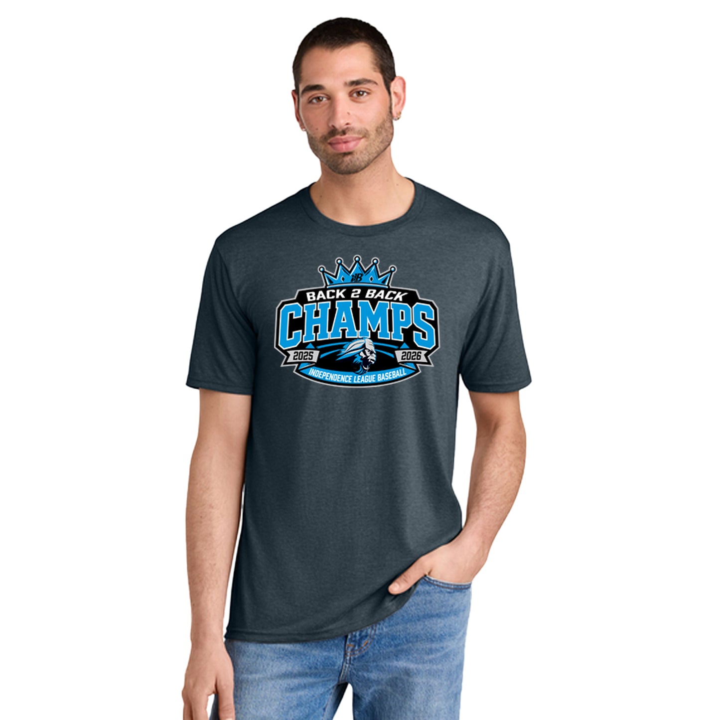 2026 Back 2 Back iLB Champs T-Shirt - PRE ORDER ONLY