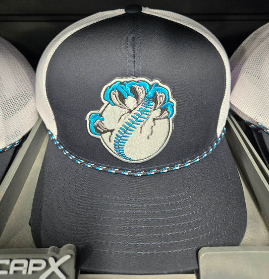 Sasquatch Rope Hat (Navy/White/Navy)