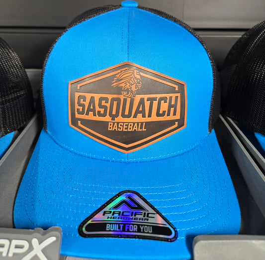 Sasquatch Trucker Hat (Panther Teal/Charcoal/Panther Teal)
