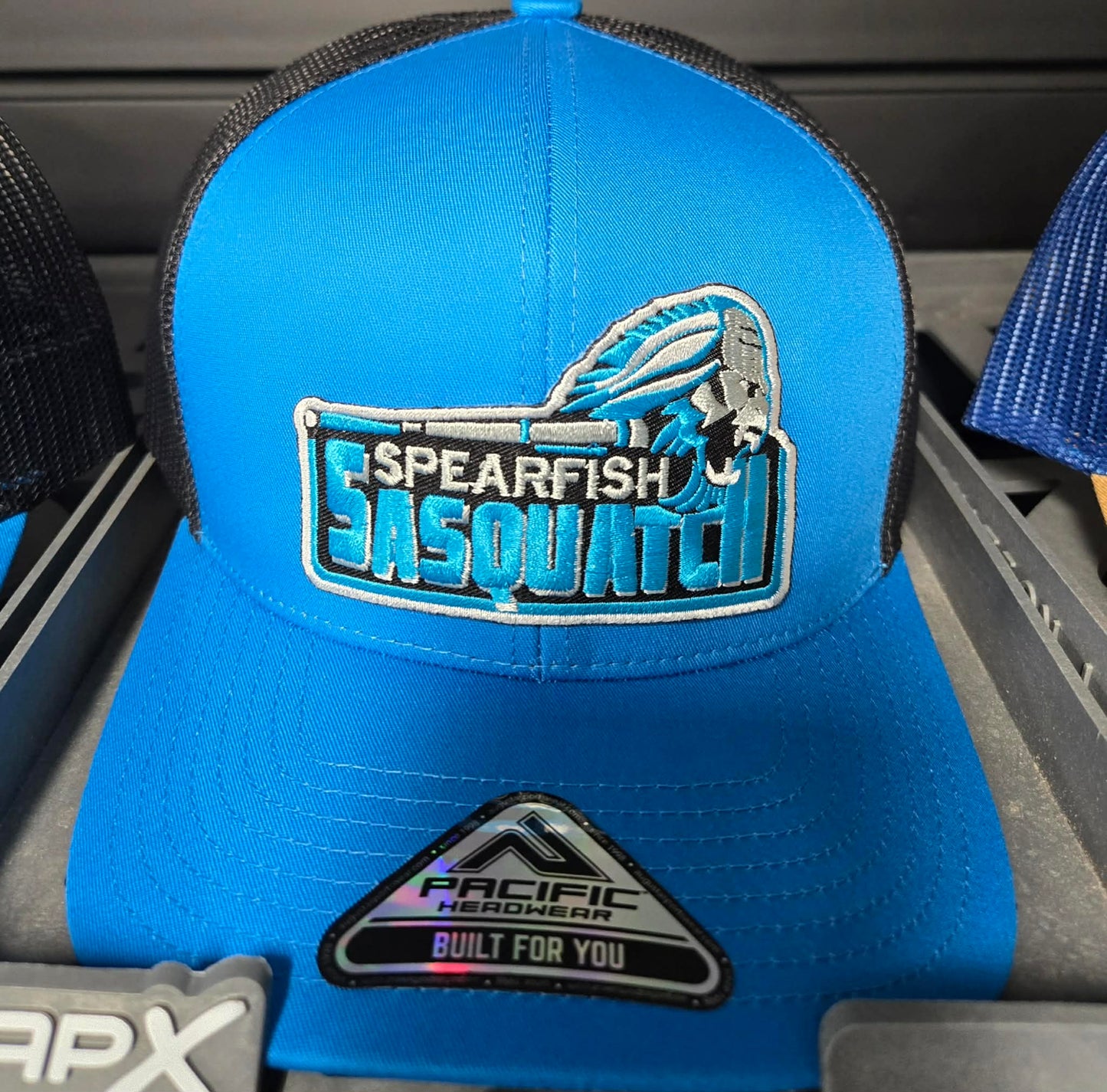 Sasquatch Trucker Hat (Panther Teal/Charcoal/Panther Teal)