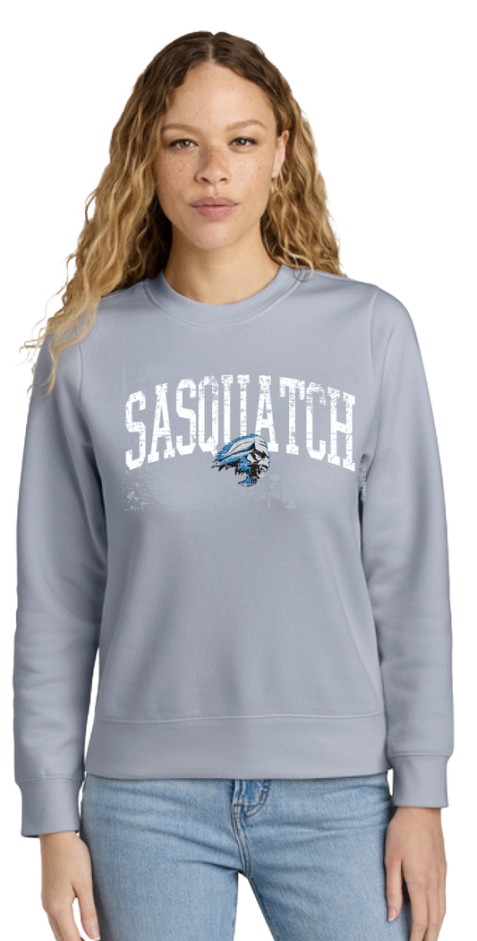 Sasquatch Women's Crew Neck Sweatshirt - Icelandic Purple