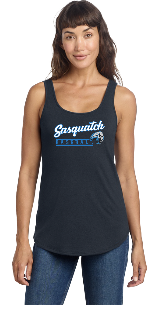 Sasquatch Women's Tank Top - Navy