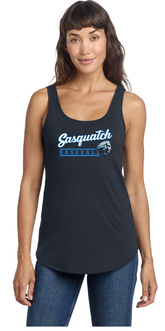Sasquatch Women's Tank Top - Navy