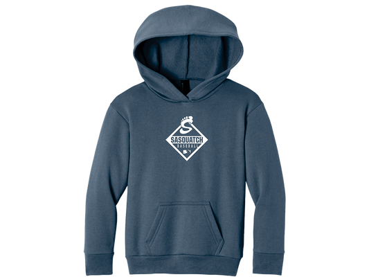 Sasquatch Youth Hoodie - Steel Blue