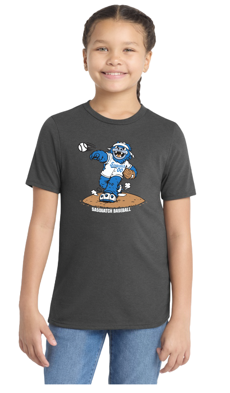 Sasquatch Youth Samson T-Shirt - Charcoal