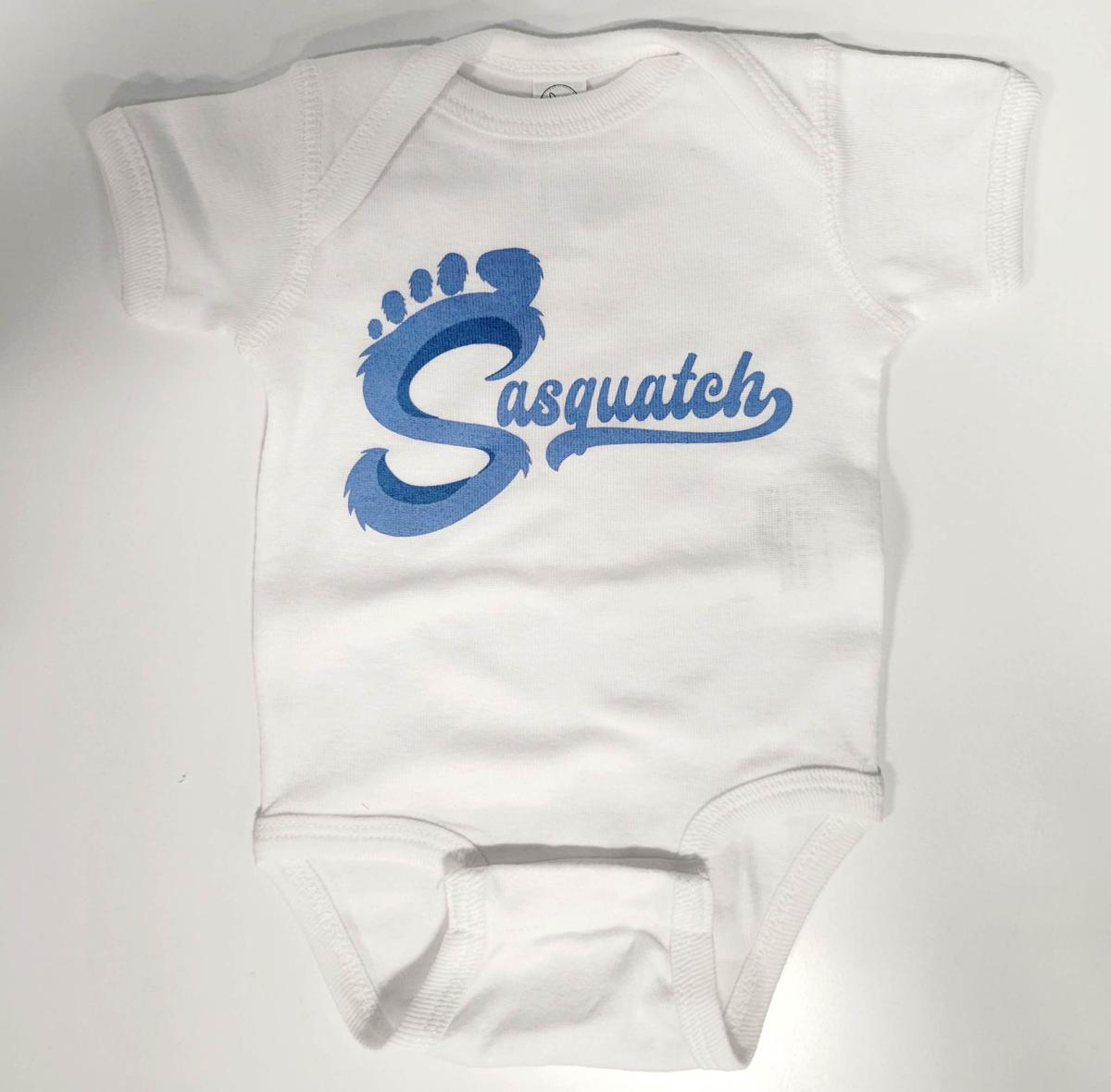 Sasquatch Onesie - White