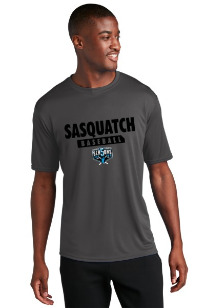 Sasquatch Men's Dry-Fit T-Shirt - Charcoal